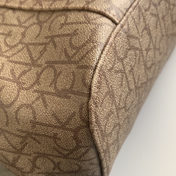 Calvin Klein CK Monogram Chain Tote - Picture 7 of 8